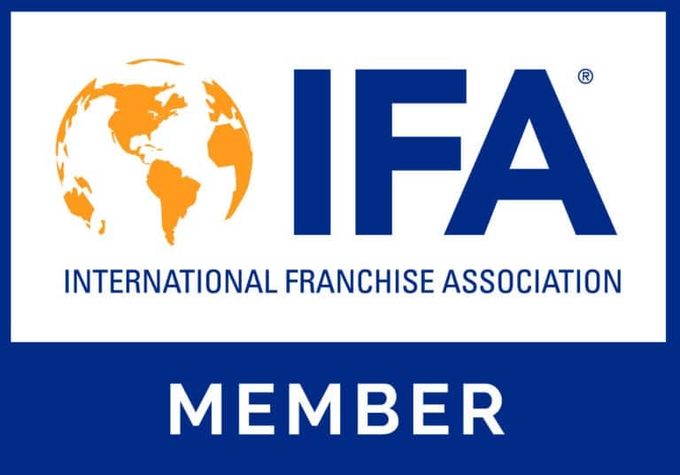 IFA member badge | Abby is a member of the International Franchise Association